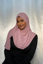 Dusty Rose Diamond Chiffon