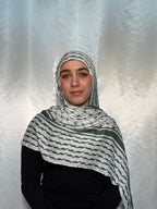 Olive Keffiyeh Modal