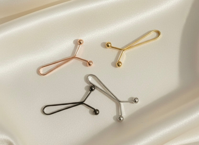 Copper U-Pin Hijab Fastener