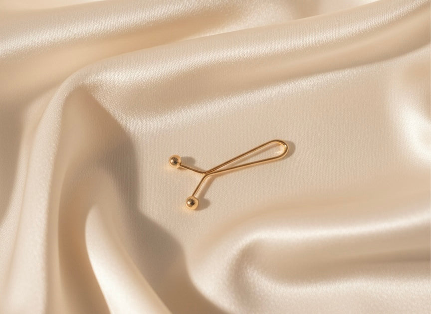Gold U-Pin Hijab Fastener